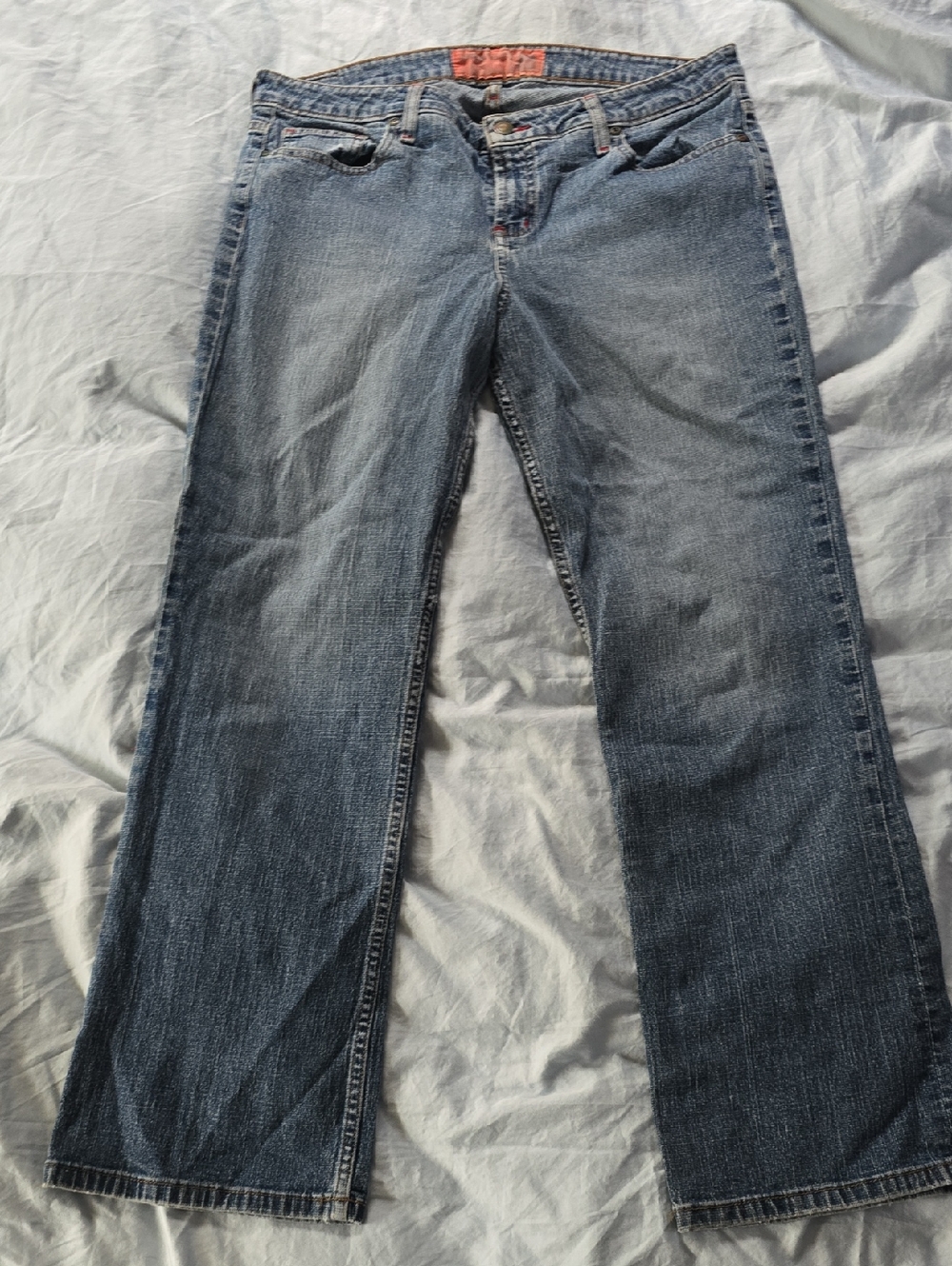 Mossimo Supply Co. Women's Wide-Leg Jeans in Faded Blue